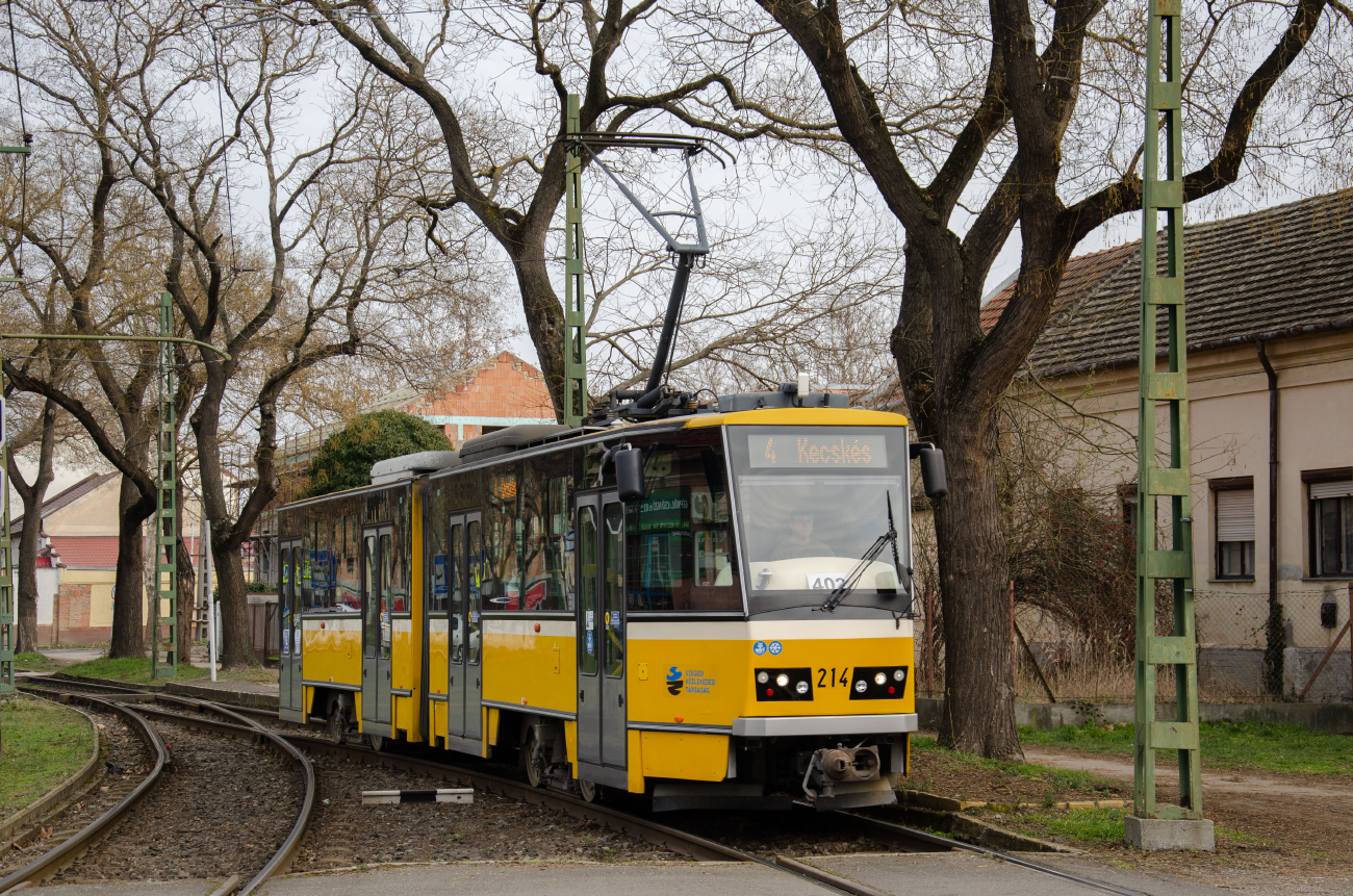 Сегед, Tatra KT4DMC № 214