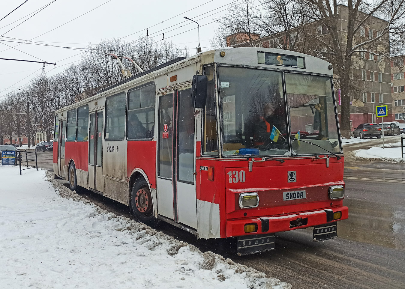 Тернополь, Škoda 14Tr01 № 130