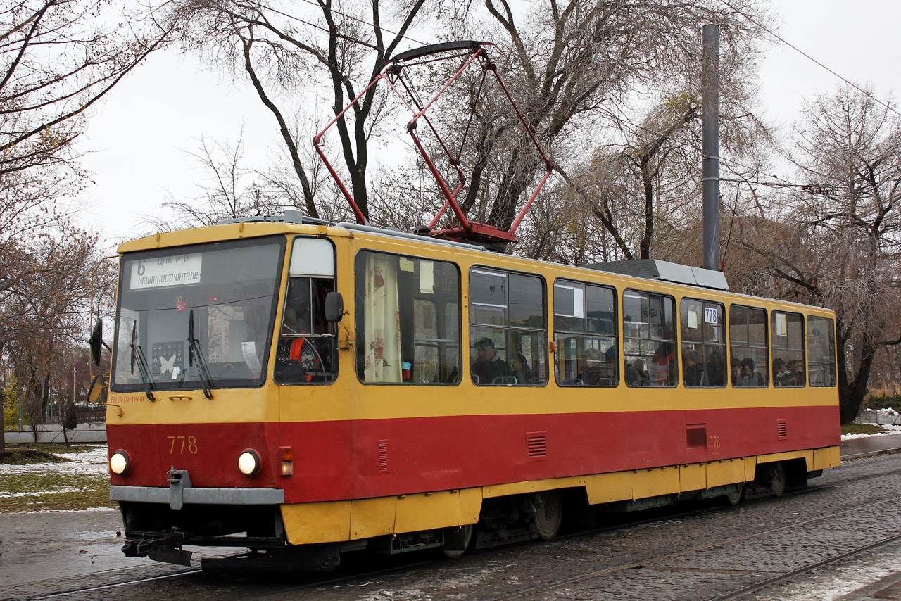 Екатеринбург, Tatra T6B5SU № 778