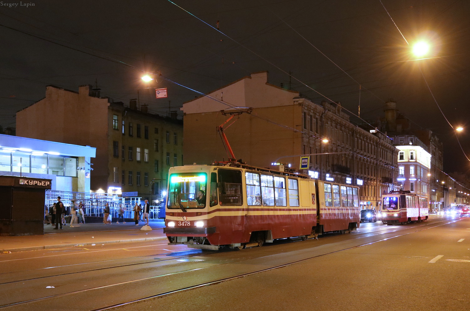 Санкт-Петербург, ЛВС-86К № 3478