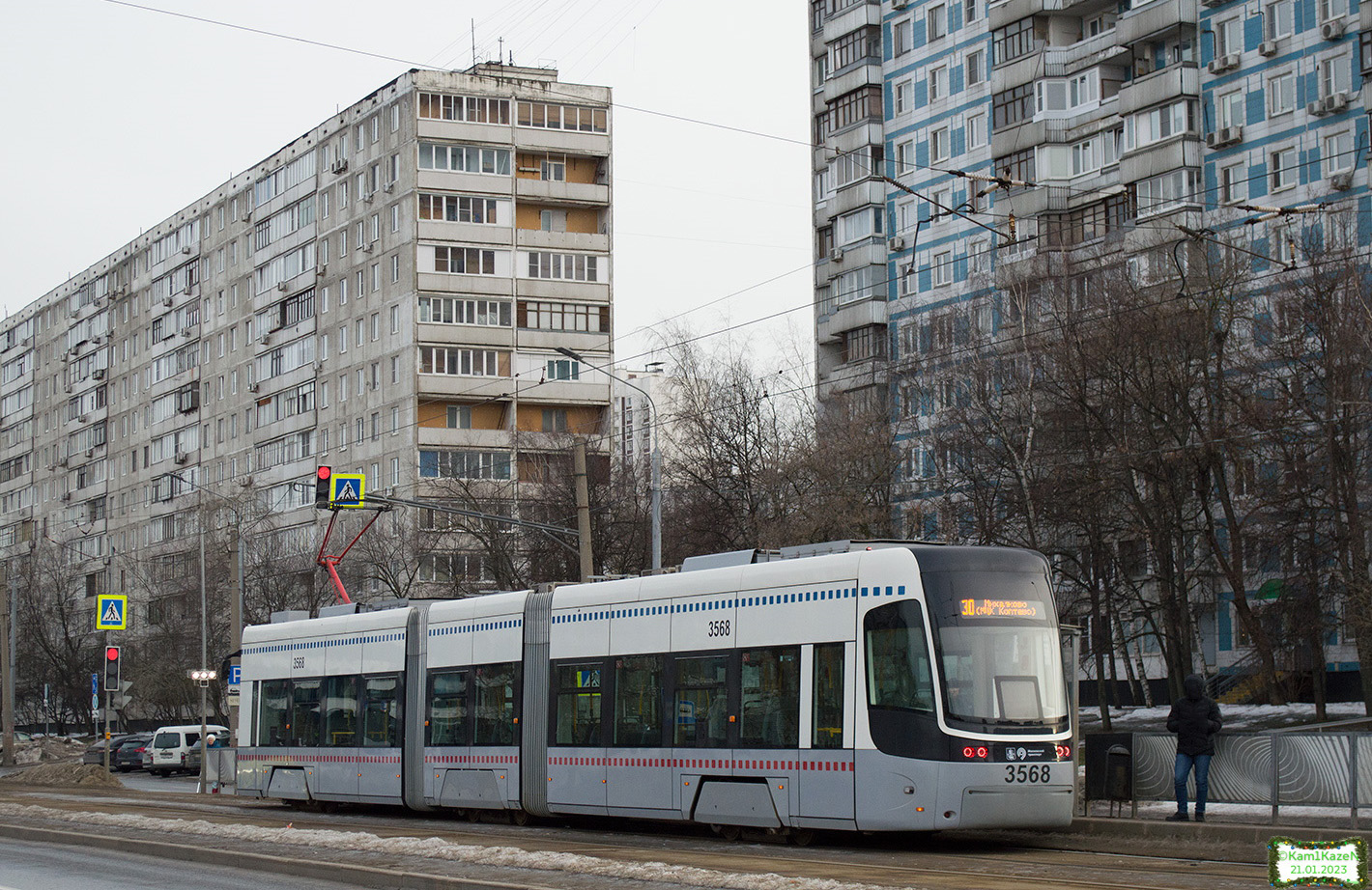 Moskva, 71-414 (Pesa Fokstrot) № 3568 Moskva, 71-414 (Pesa Fokstrot) № 3568