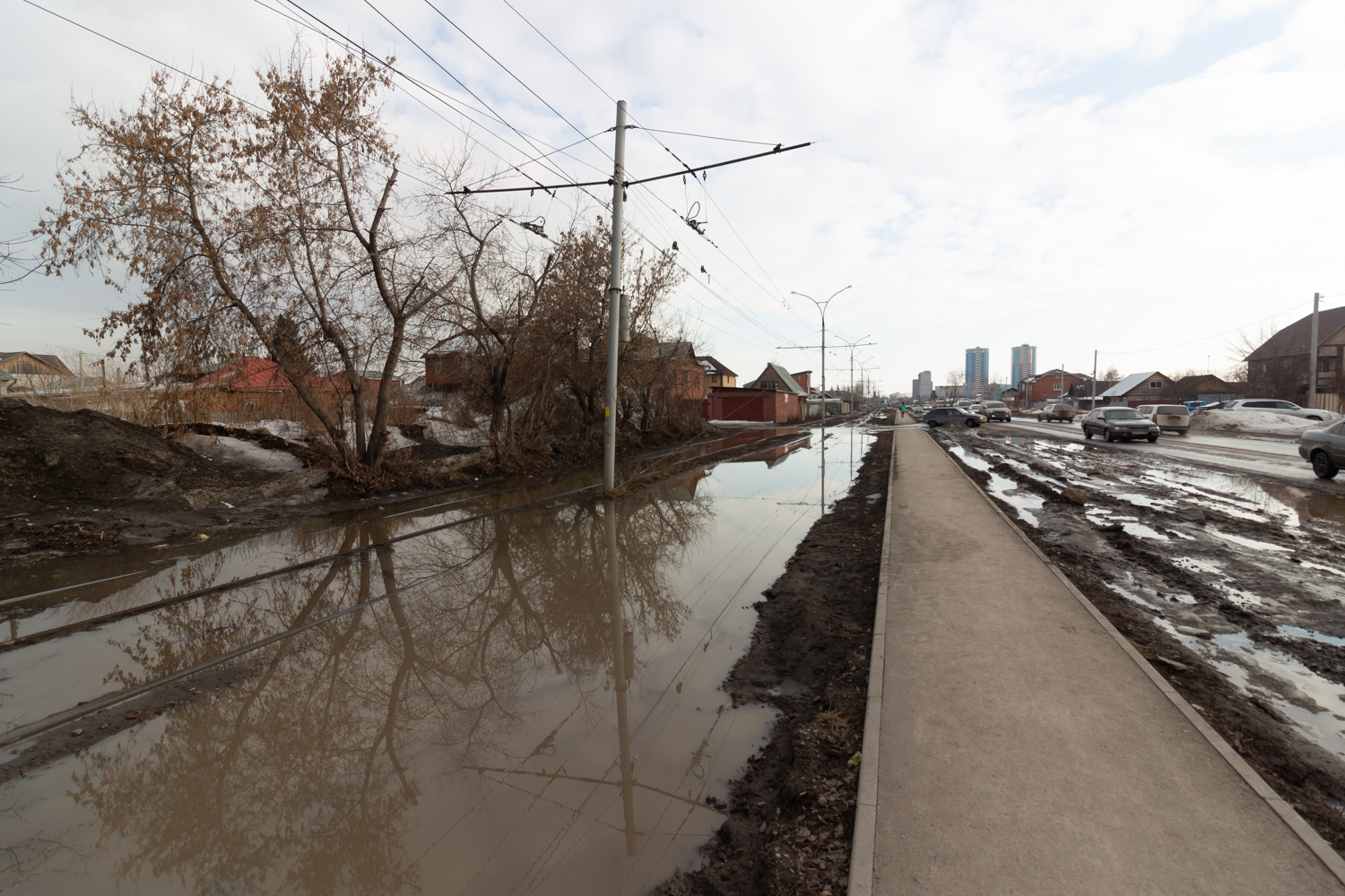 Новосибирск — Трамвайные линии и конечные