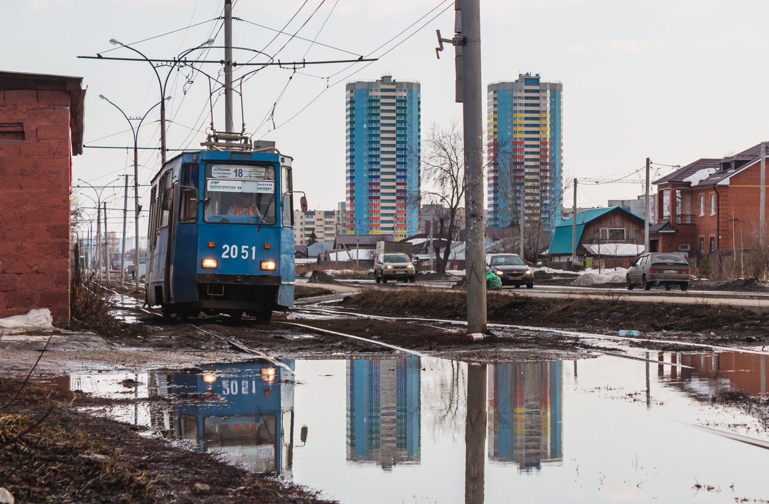 Новосибирск, 71-605 (КТМ-5М3) № 2051