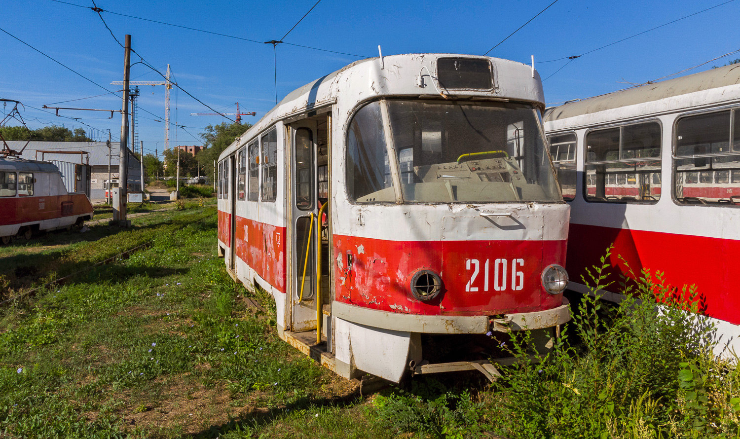 Самара, Tatra T3SU № 2106; Самара — Кировское трамвайное депо