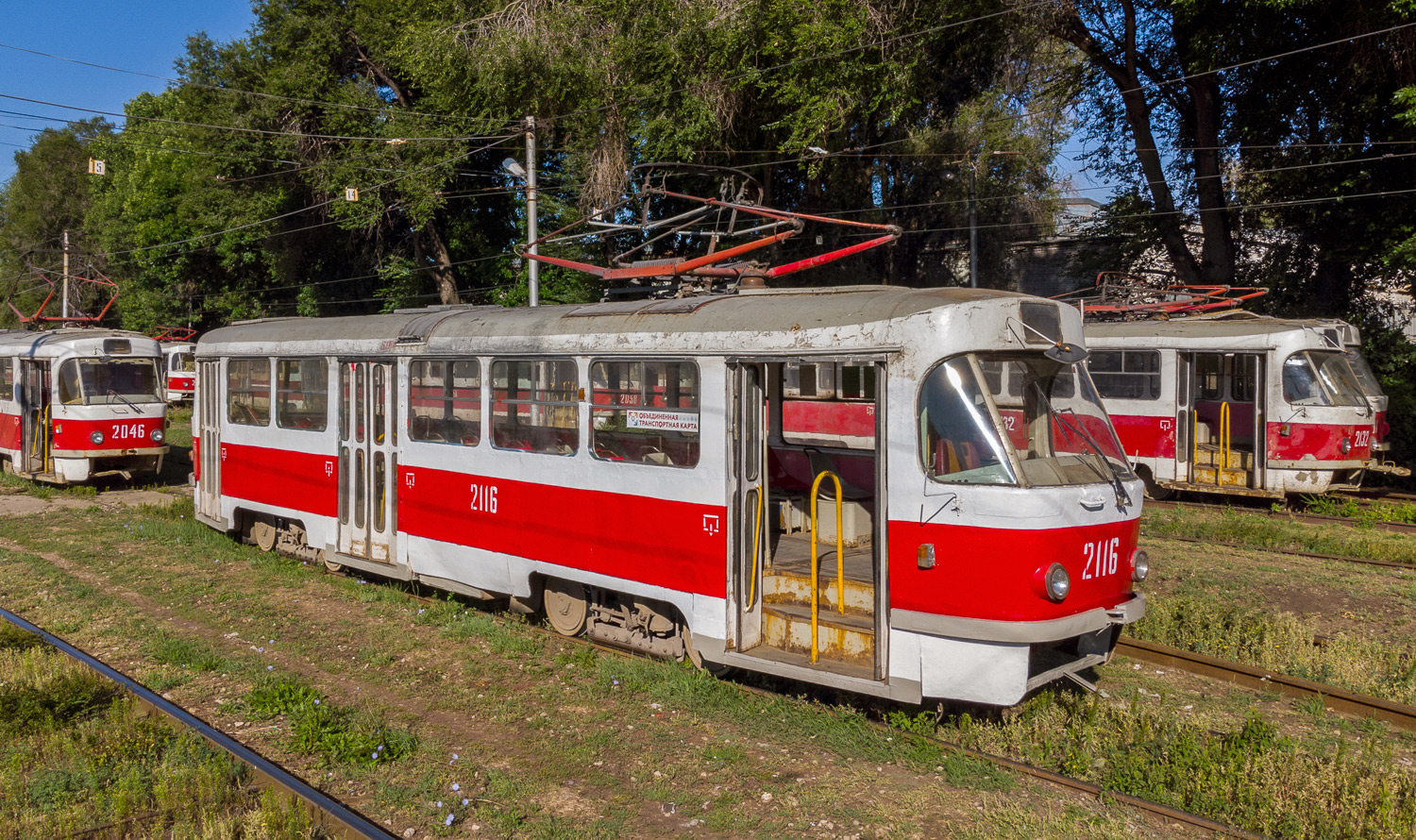 Самара, Tatra T3SU № 2116; Самара — Кировское трамвайное депо