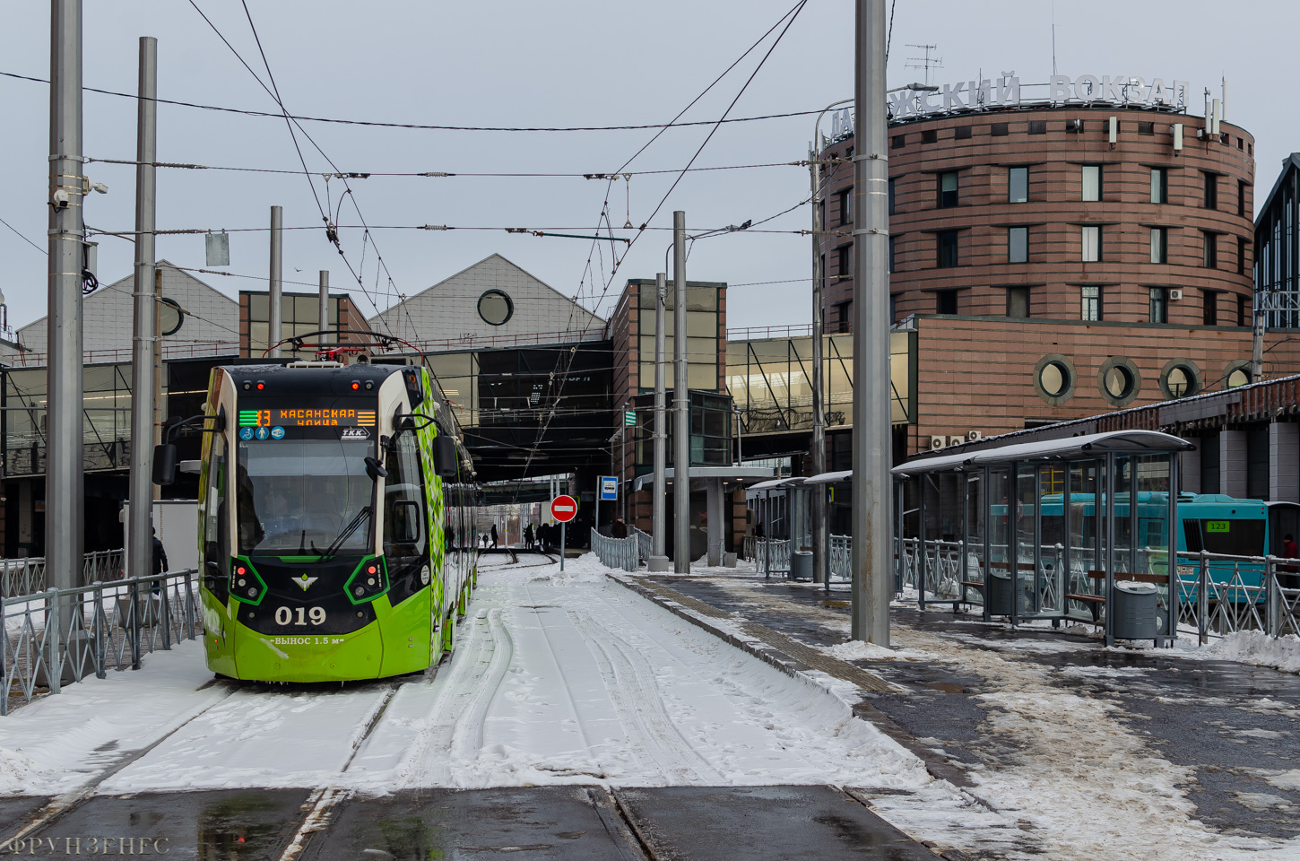 Санкт-Петербург, Stadler B85600M № 019; Санкт-Петербург — Трамвайные линии и инфраструктура