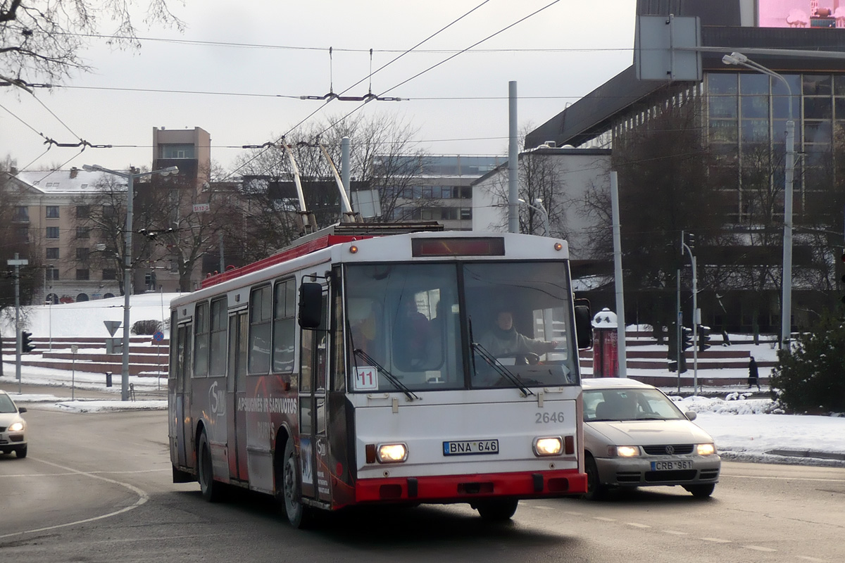 Вильнюс, Škoda 14Tr13/6 № 2646