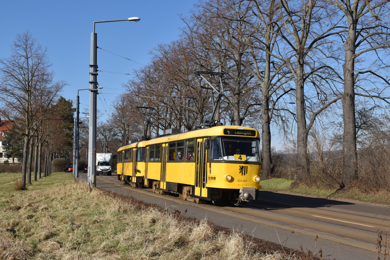 Дрезден, Tatra T4D-MT № 224 267