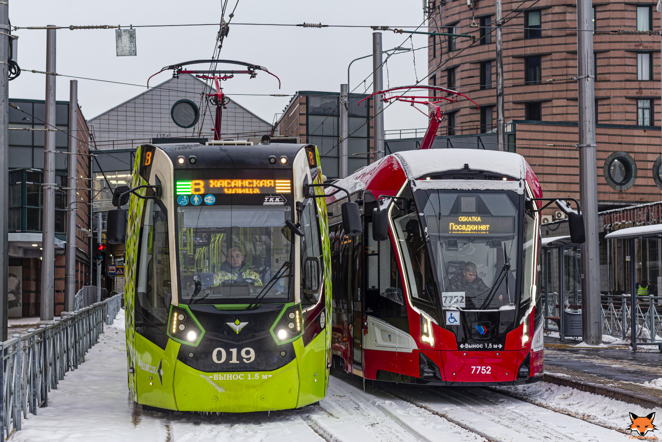 Санкт-Петербург, Stadler B85600M № 019