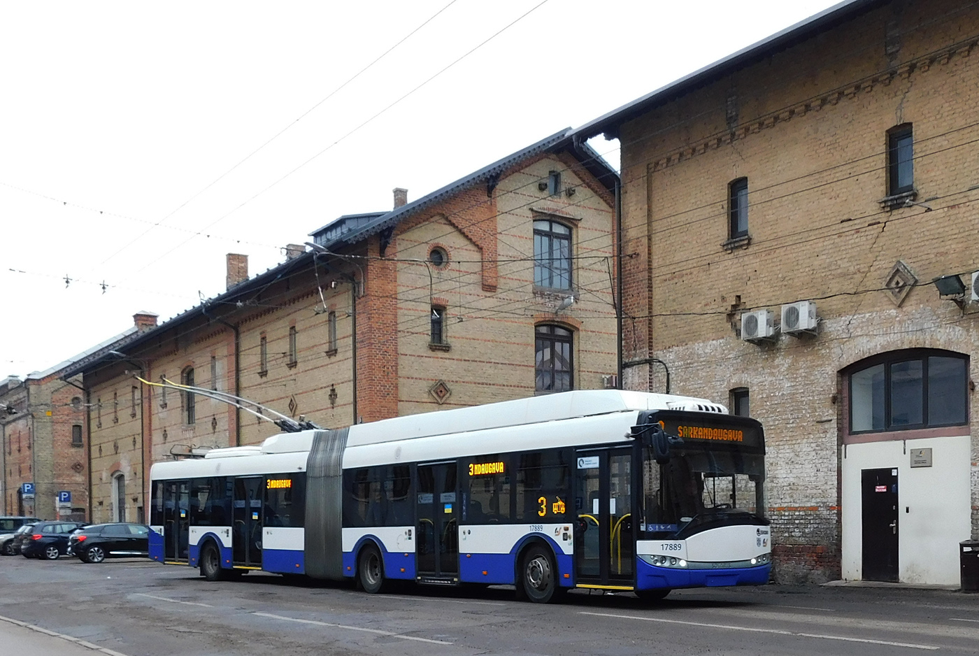 Рига, Škoda 27Tr Solaris III № 17889