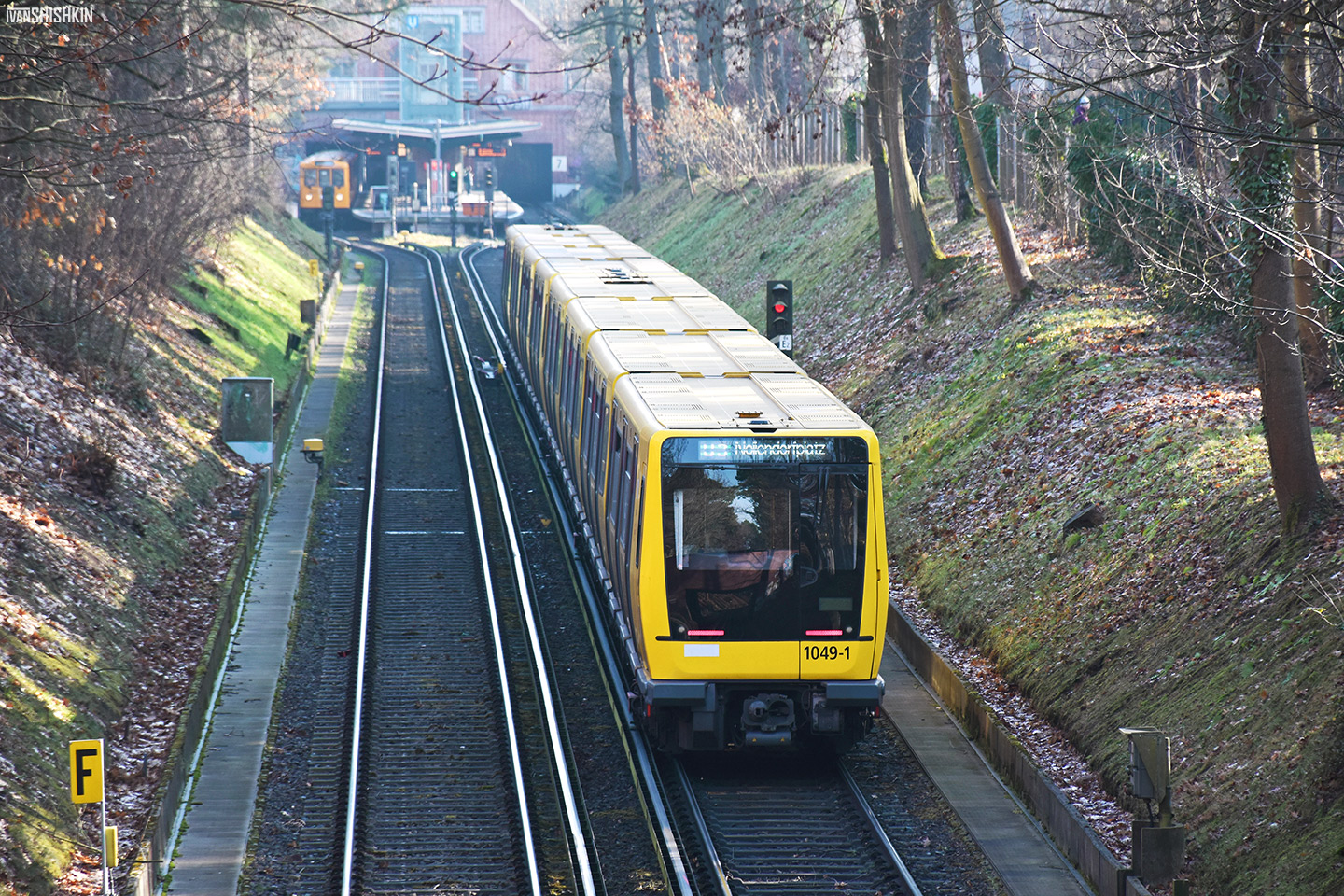 Берлин, BVG IK18 № 1049-1; Берлин — U-Bahn — линия U3