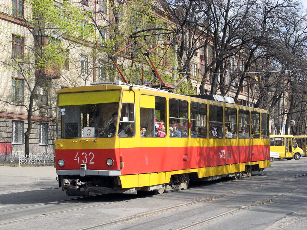 Запорожье, Tatra T6B5SU № 432