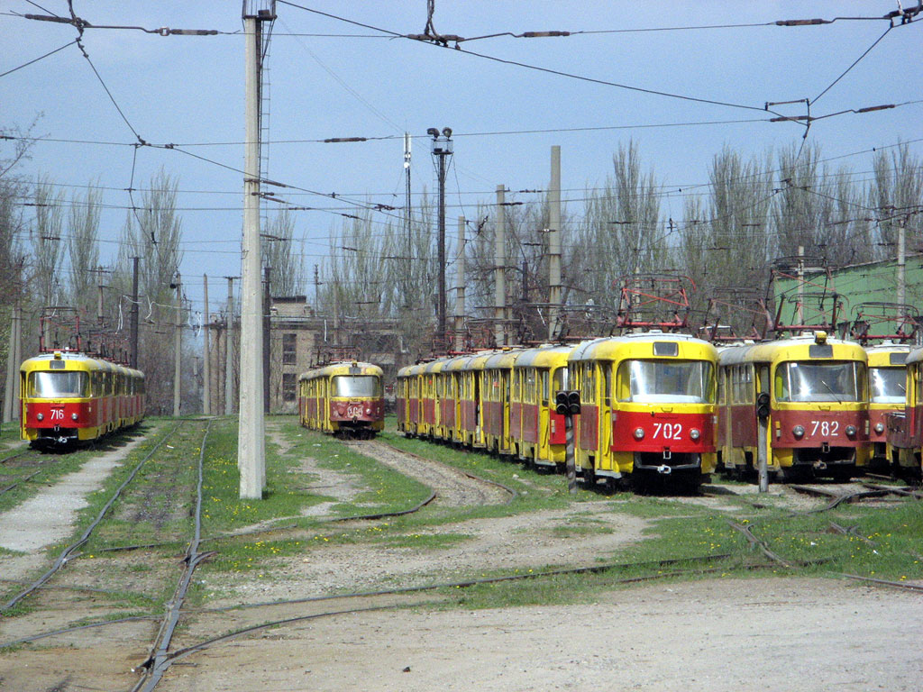 Запорожье, Tatra T3SU № 702; Запорожье, Tatra T3SU № 782