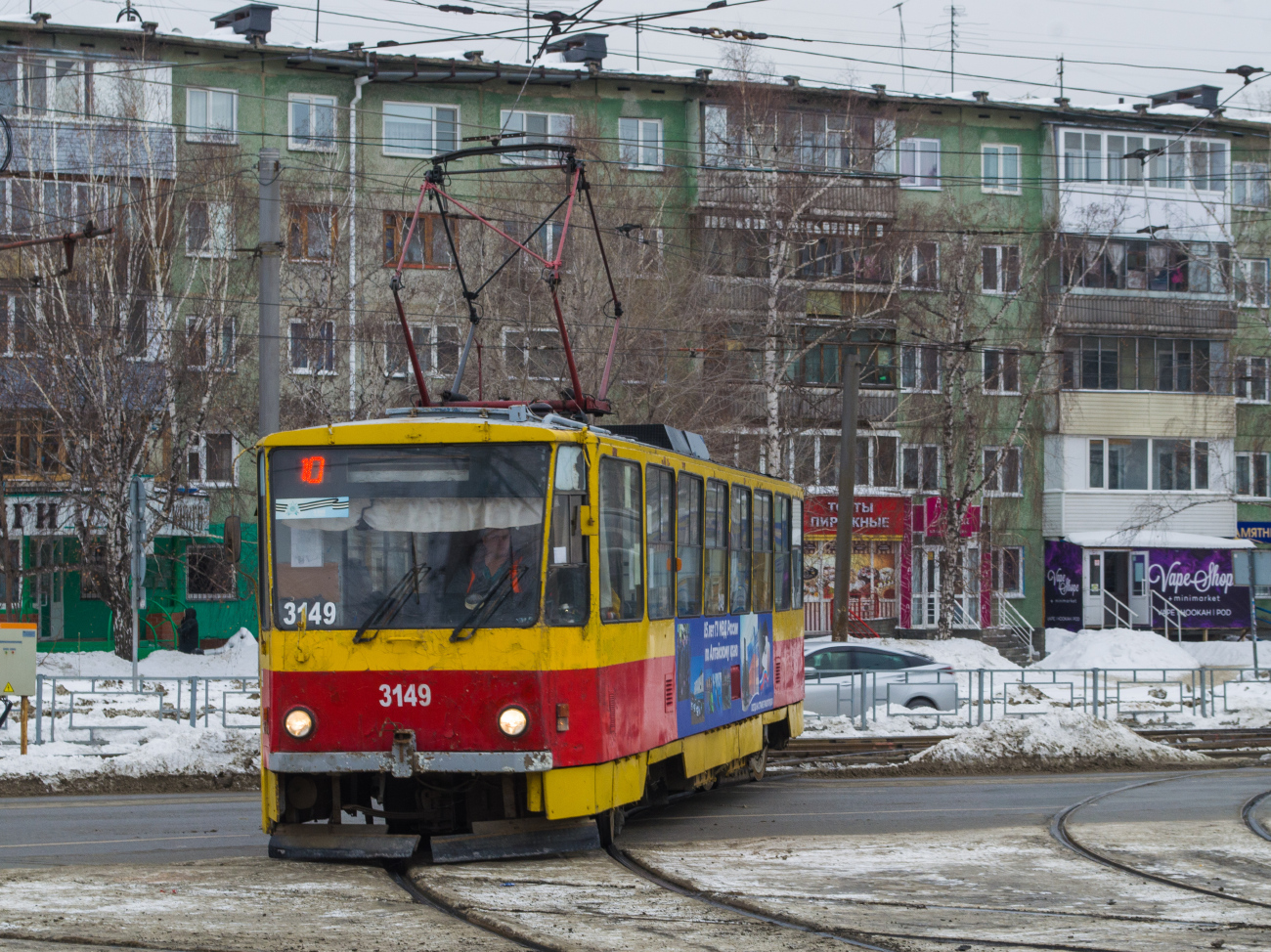 Барнаул, Tatra T6B5SU № 3149