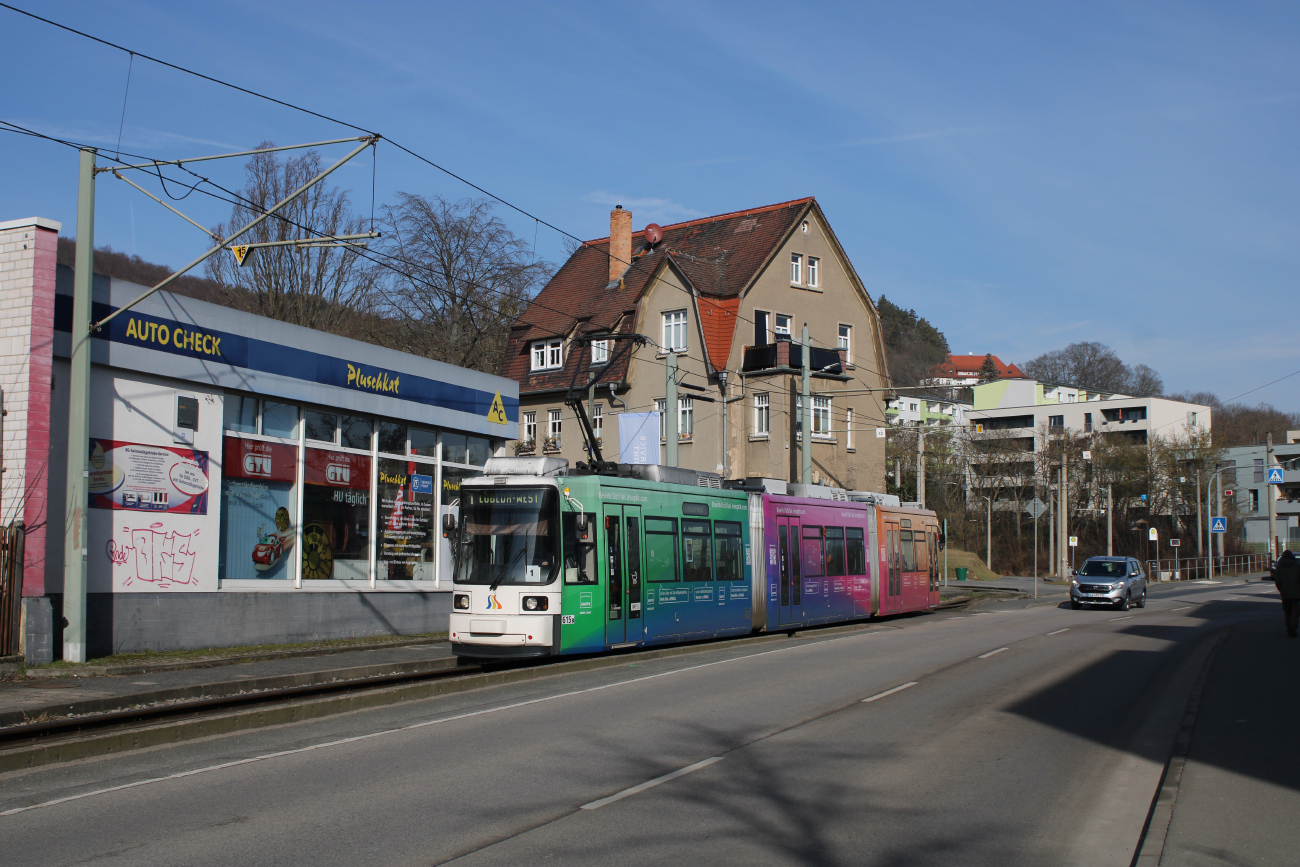 Jena, Adtranz GT6M-ZR # 615