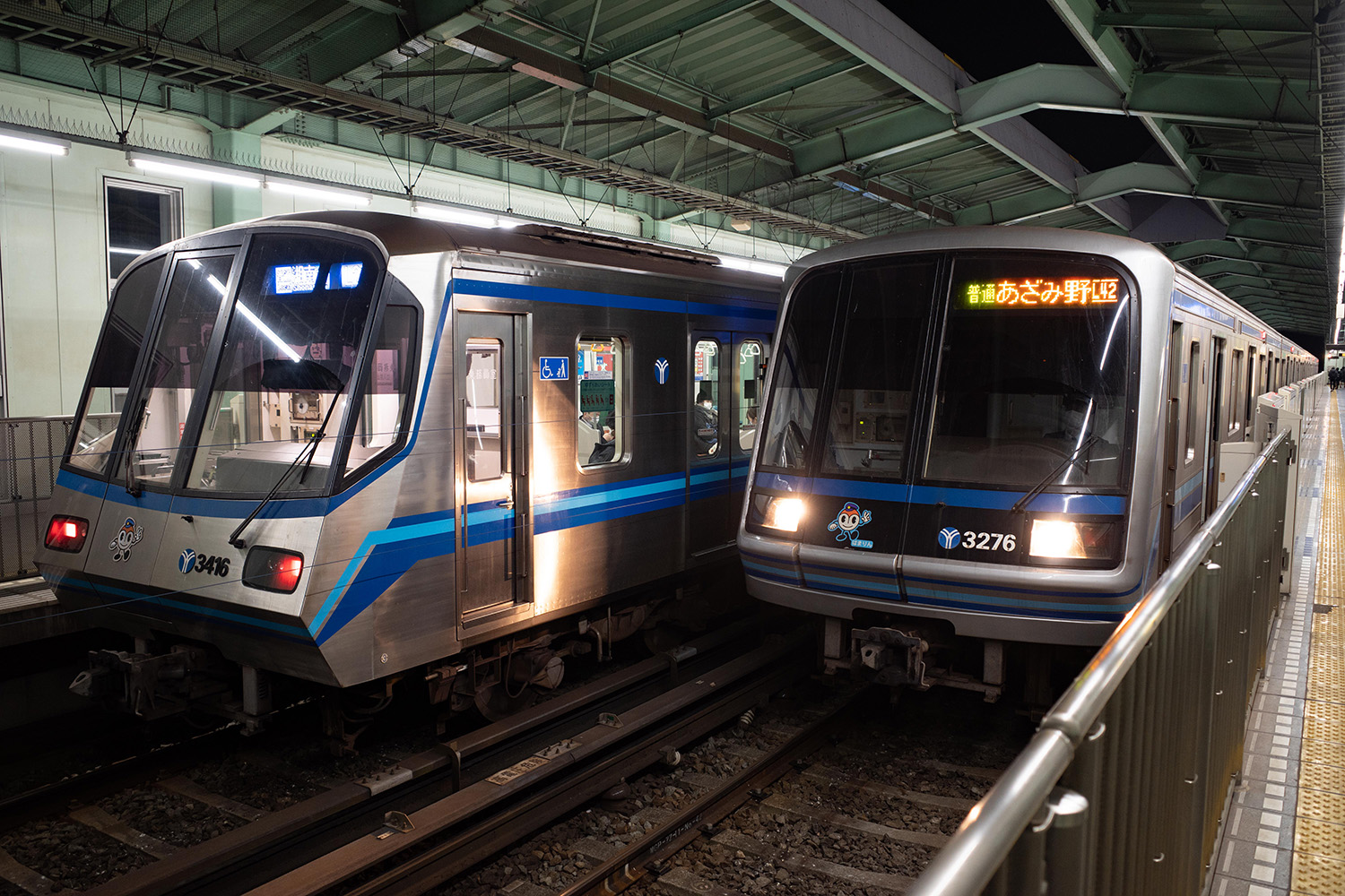 Йокогама, Yokohama Type 3000A № 3276; Йокогама, Yokohama Type 3000R № 3416