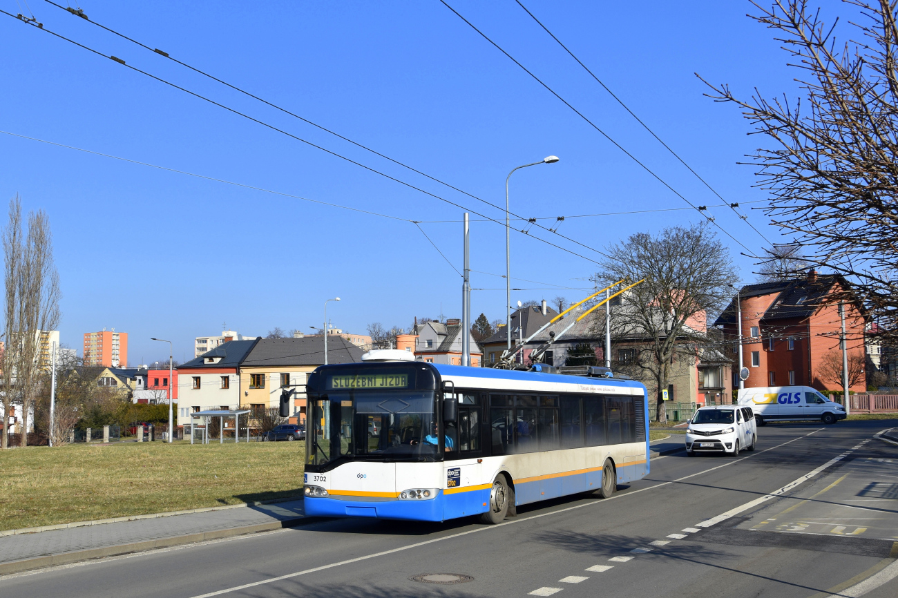Острава, Solaris Trollino II 12 AC № 3702