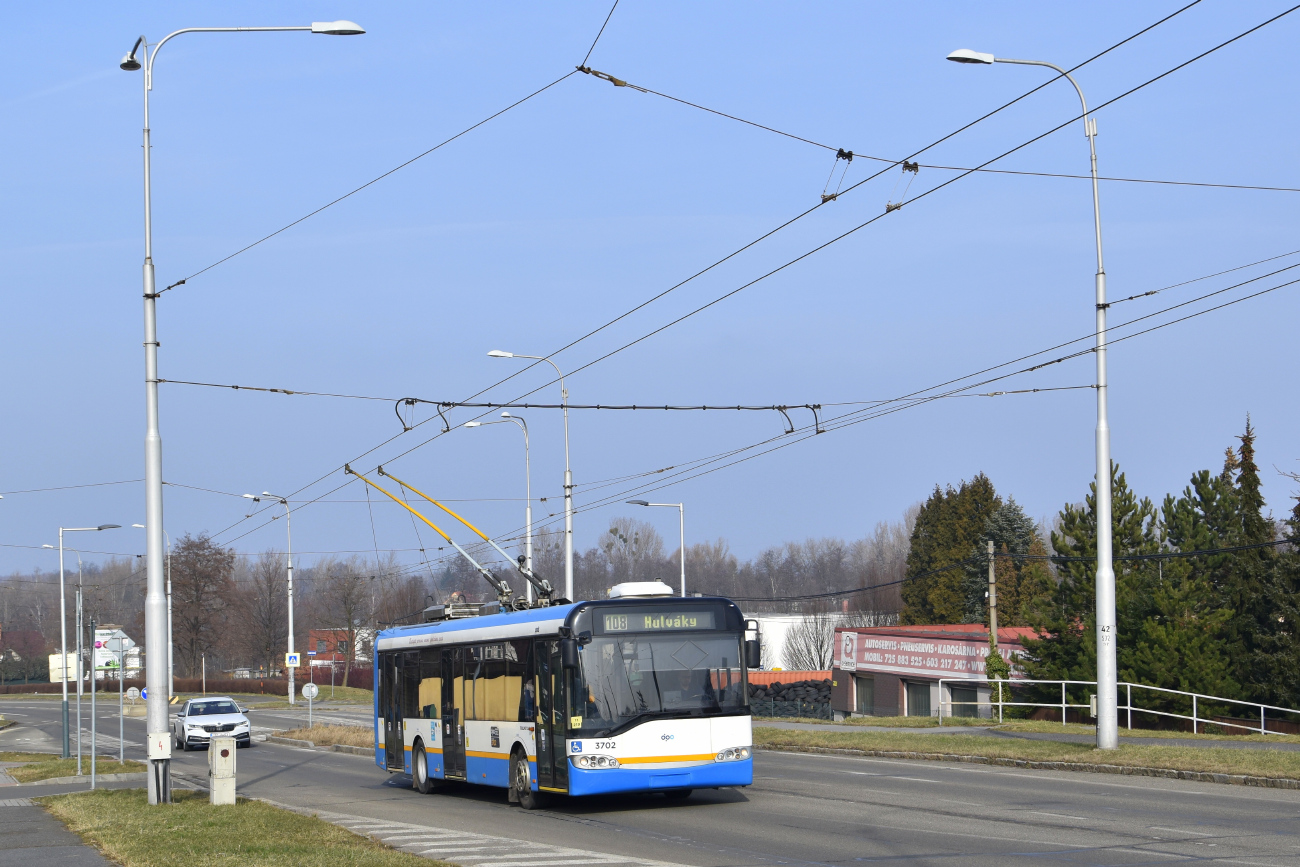 Острава, Solaris Trollino II 12 AC № 3702