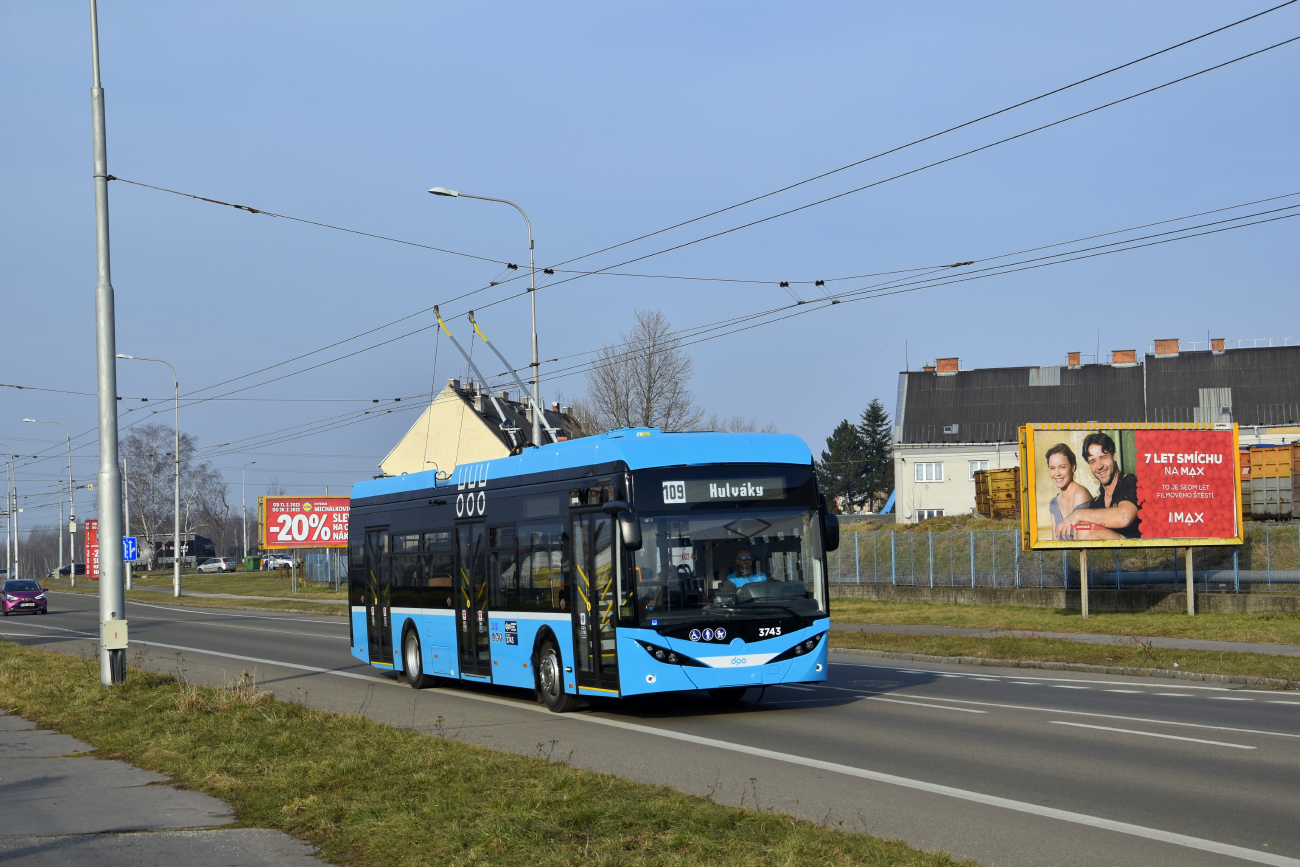Острава, Škoda 36Tr TEMSA № 3743