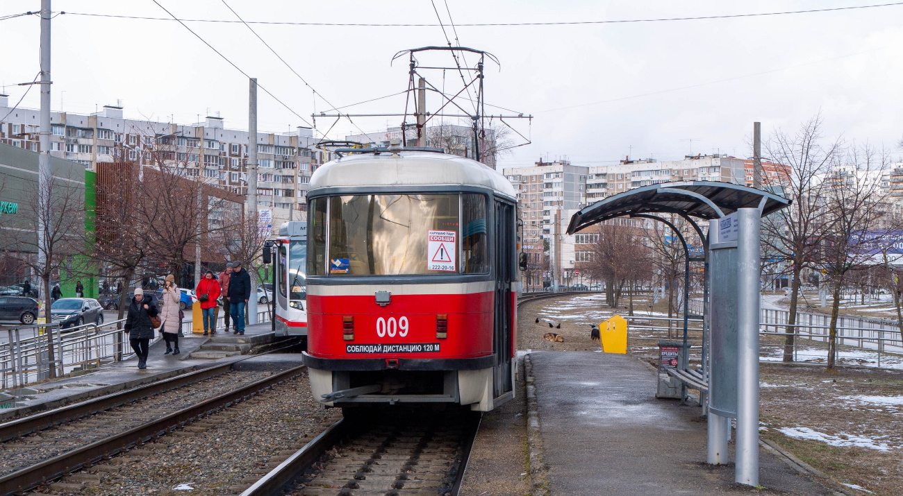 Краснодар, Tatra T3SU КВР ТРЗ № 009