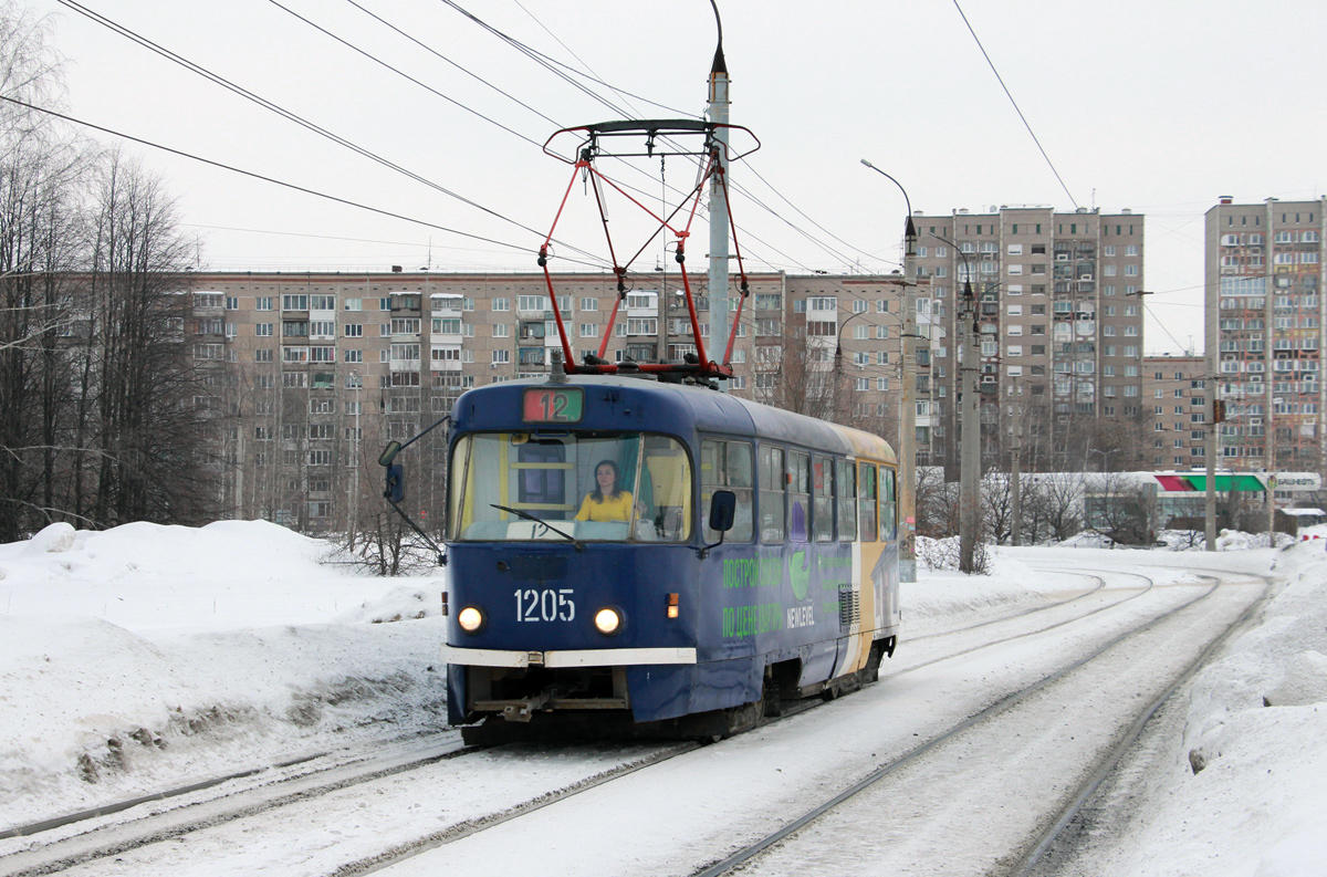 Ижевск, Tatra T3K № 1205