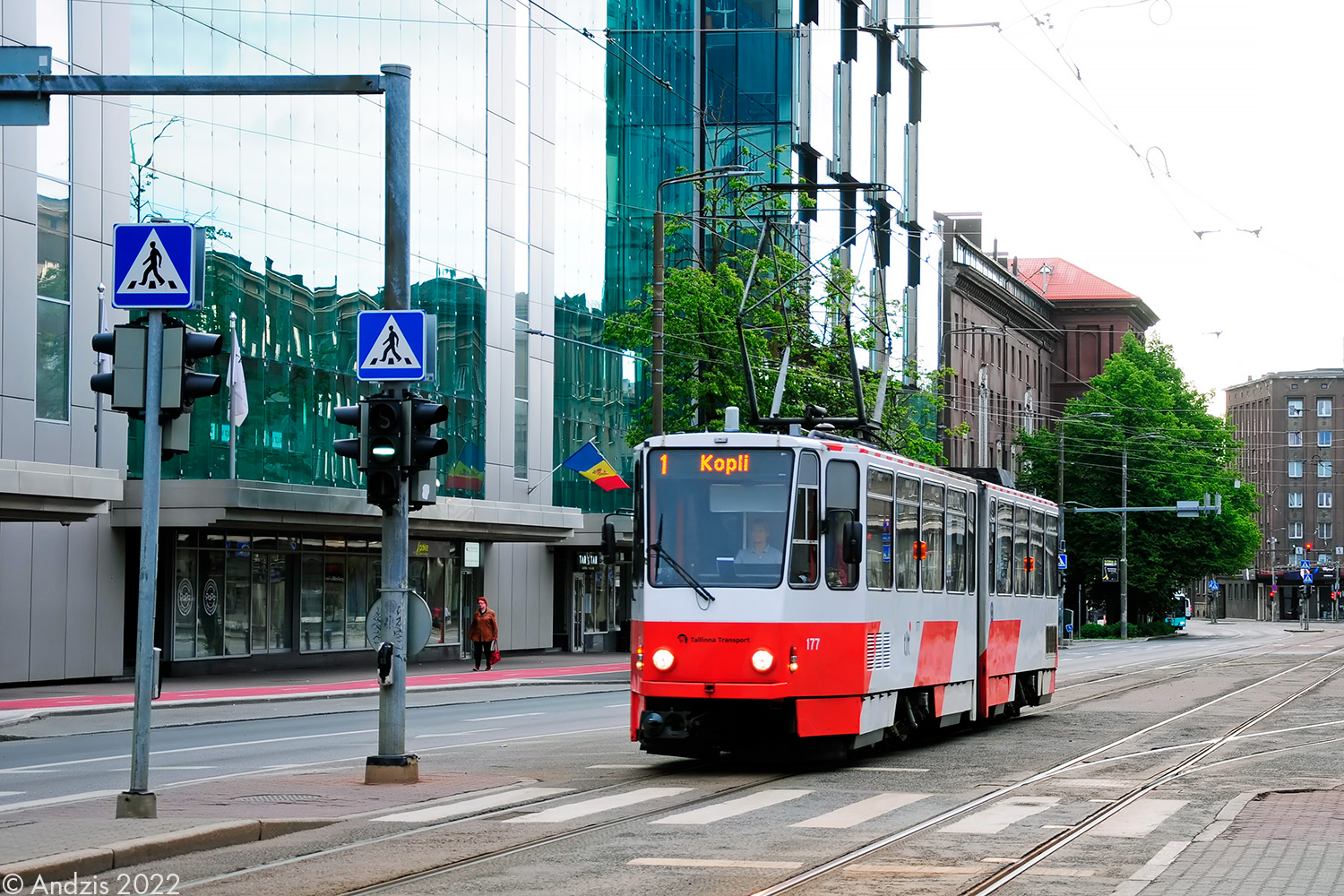Таллин, Tatra KT4D № 177