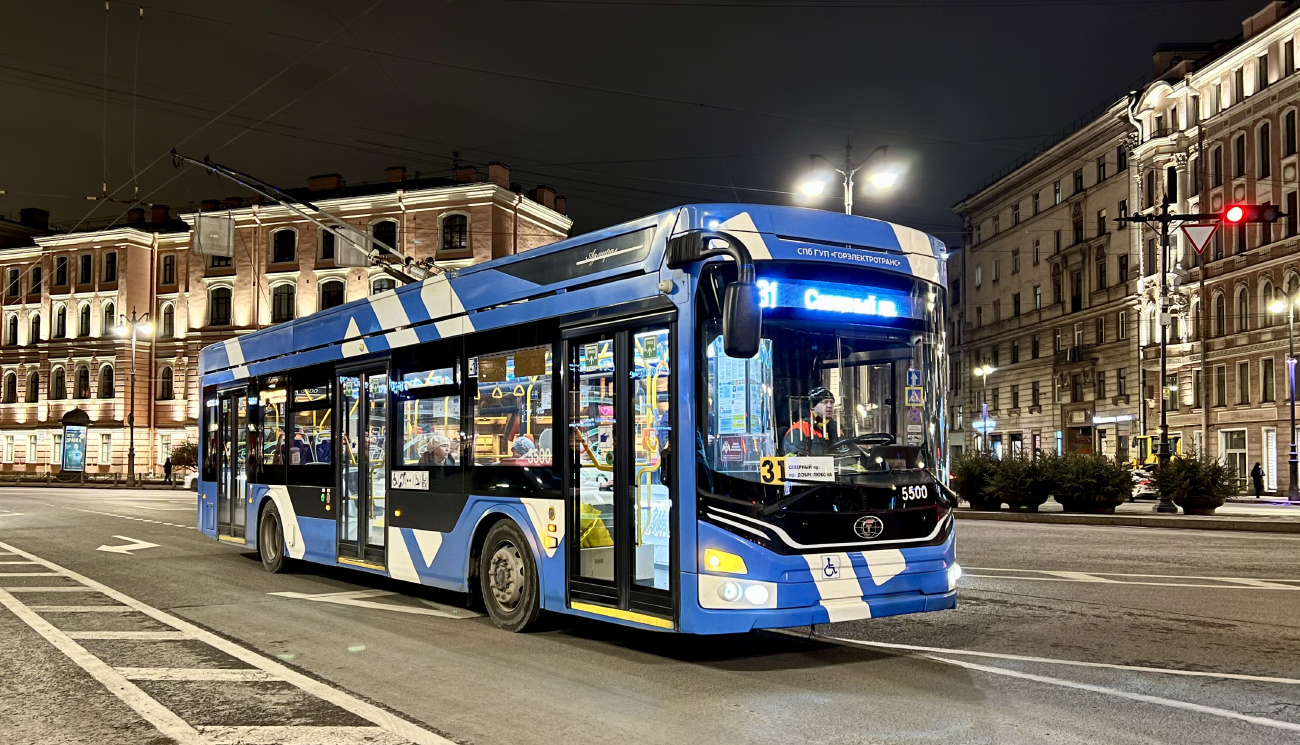 Санкт-Петербург, ПКТС-6281.00 «Адмирал» № 5500