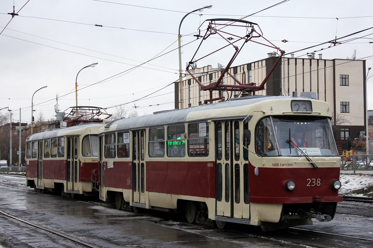 Екатеринбург, Tatra T3SU № 238