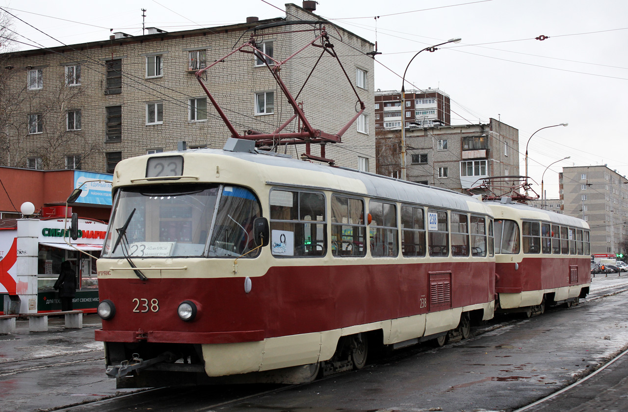 Екатеринбург, Tatra T3SU № 238