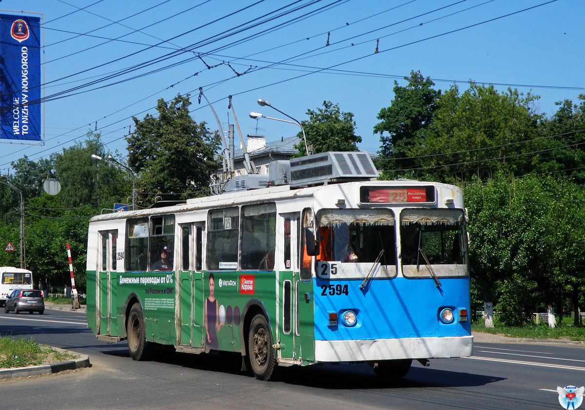 Нижний Новгород, Нижтролл (ЗиУ-682Г) № 2594