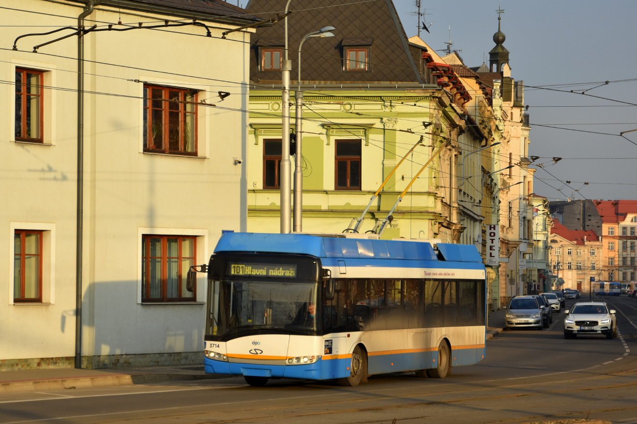 Острава, Solaris Trollino III 12 AC № 3714