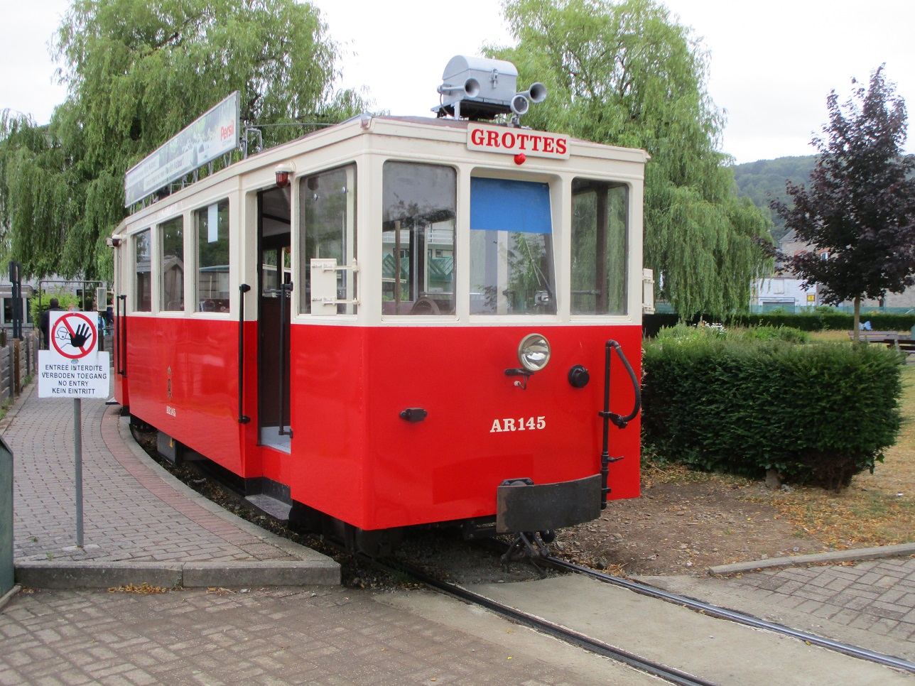 Han-sur-Lesse, 2-axle battery car № AR 145 Han-sur-Lesse, 2-axle battery car № AR 145
