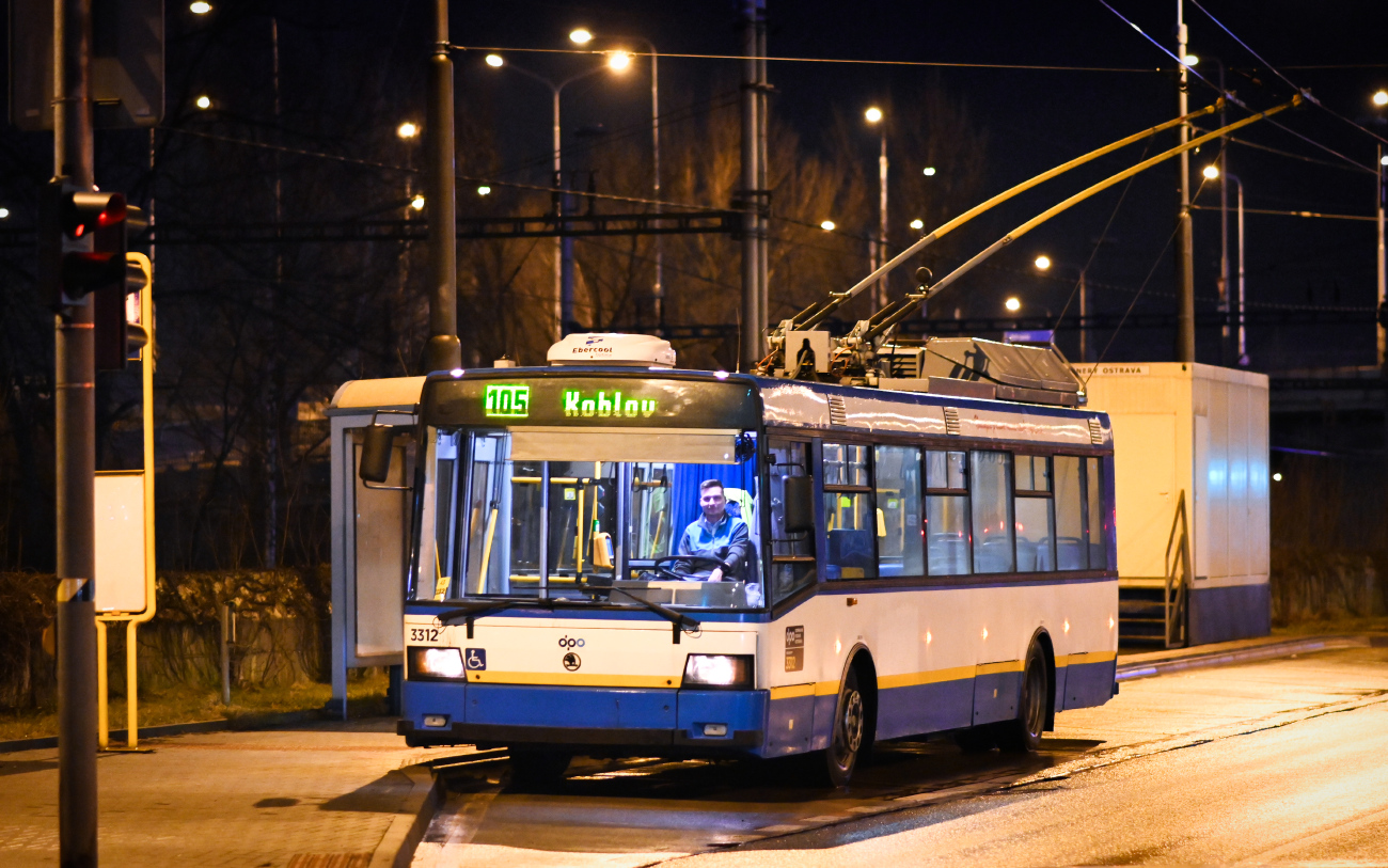 Ostrava, Škoda 21Tr № 3312