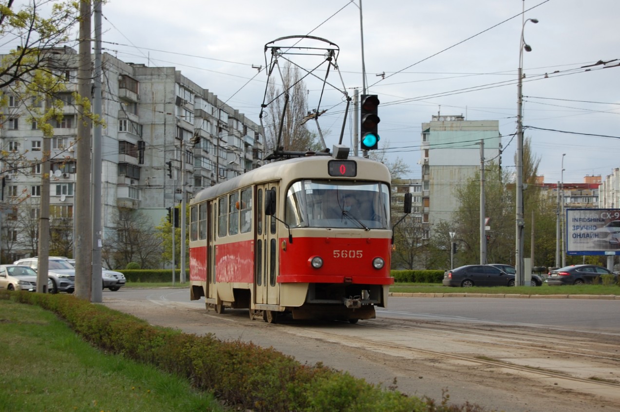Kijev, Tatra T3SU — 5605