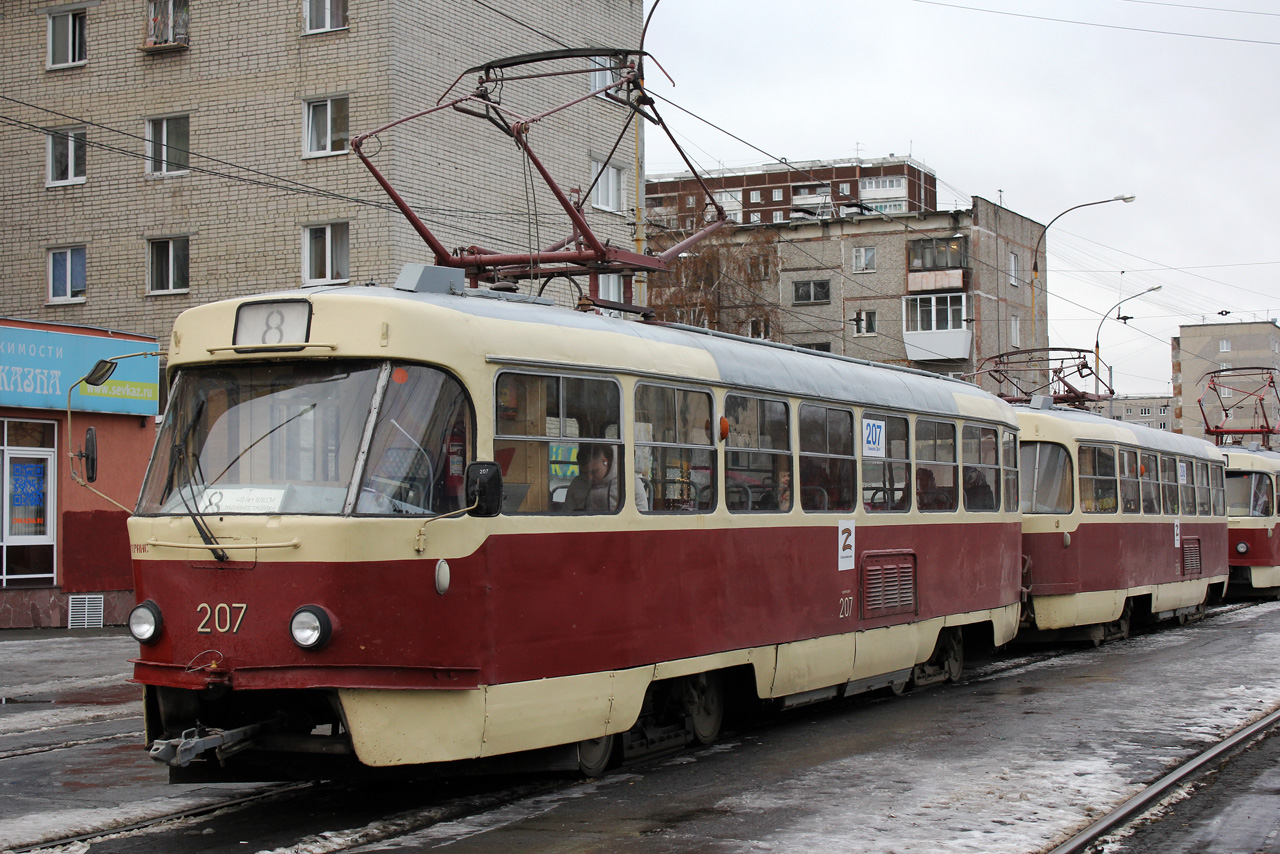 Екатеринбург, Tatra T3SU № 207