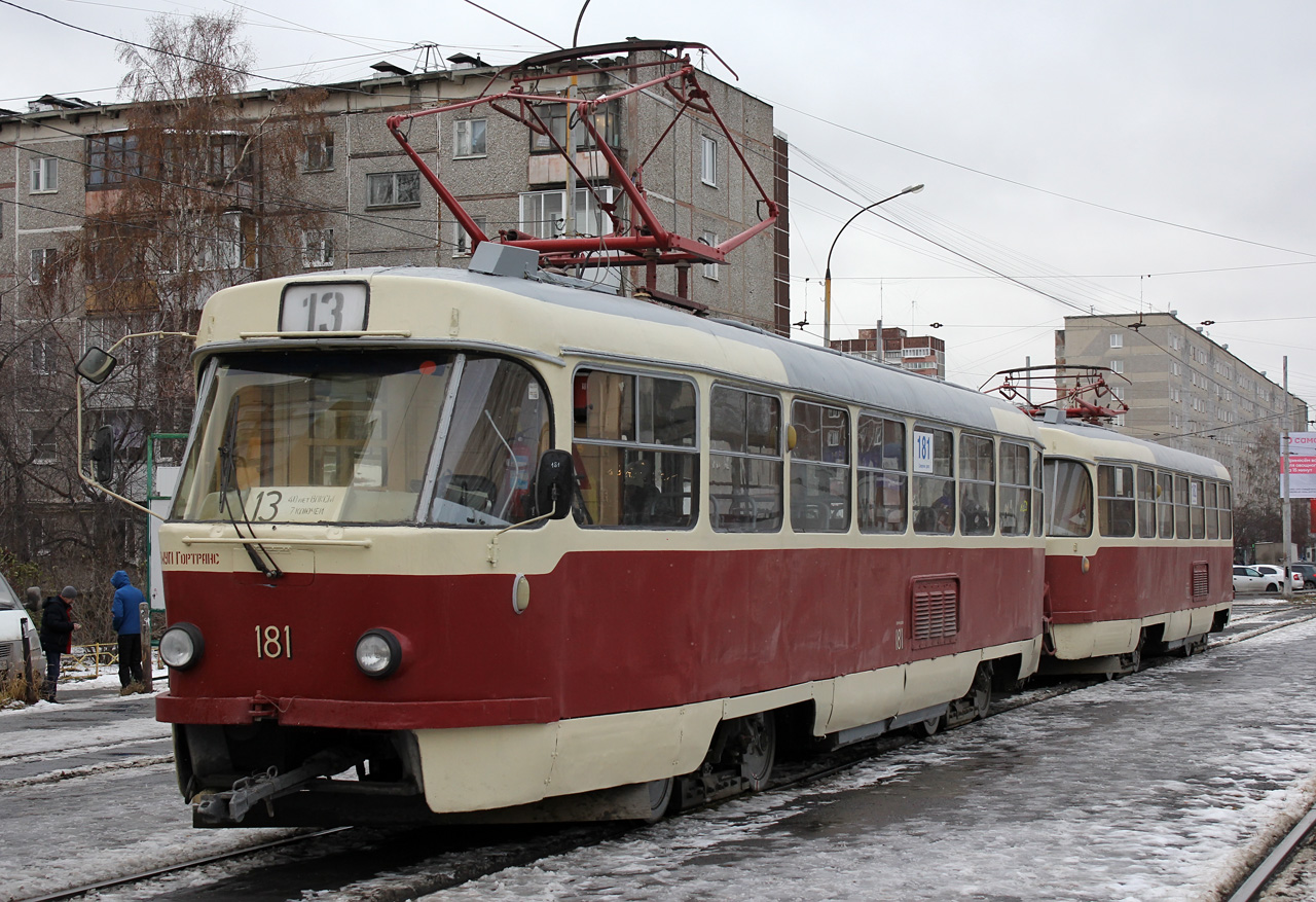 Yekaterinburg, Tatra T3SU № 181