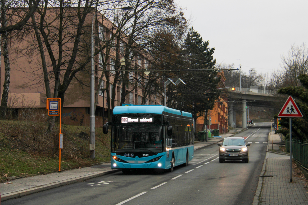 Острава, Škoda 36Tr TEMSA № 3742