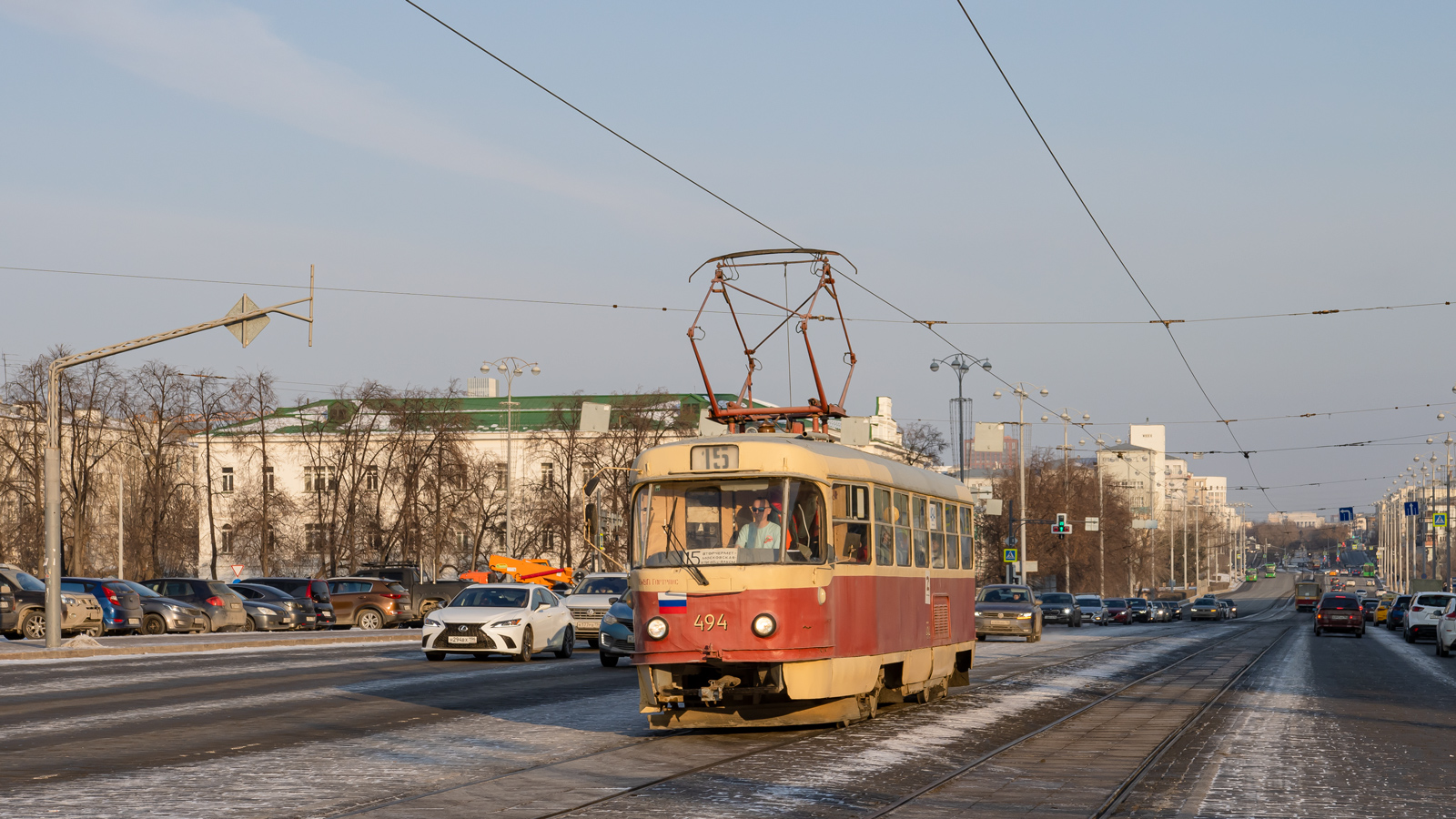 Екатеринбург, Tatra T3SU (двухдверная) № 494