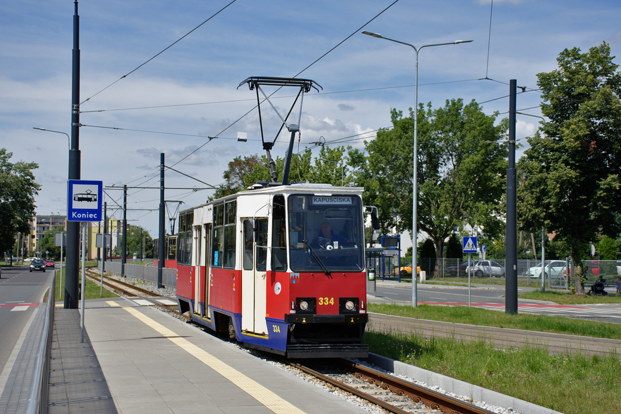 Быдгощ, Konstal 805Na № 334 Быдгощ, Konstal 805Na № 334