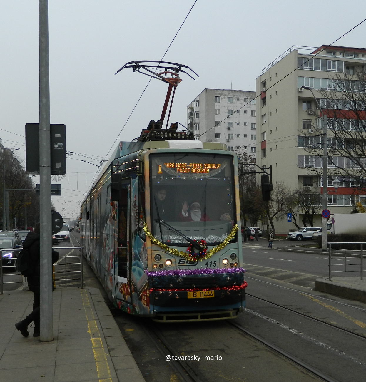 Бухарест - Илфов, Bucur LF-CA № 415; Бухарест - Илфов — Дух праздников в Бухаресте