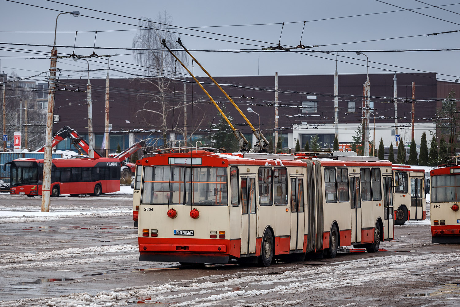 Vilnius, Škoda 15Tr03/6 nr. 2604