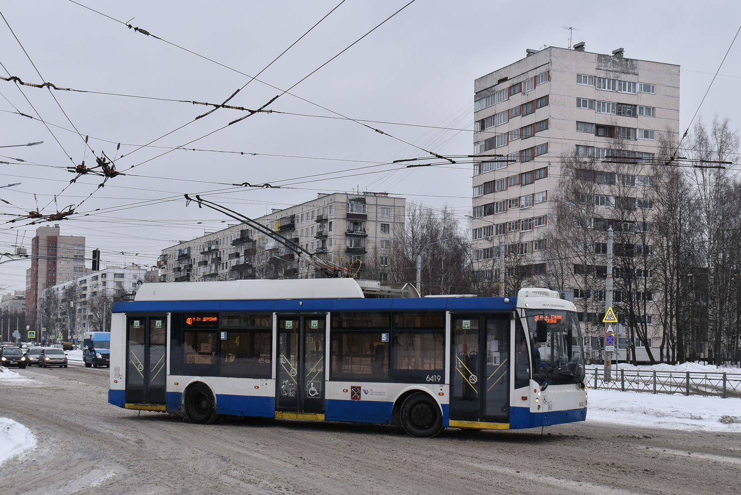 Санкт-Пецярбург, Тролза-5265.00 «Мегаполис» № 6419
