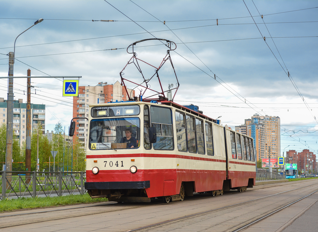Санкт-Петербург, ЛВС-86К № 7041
