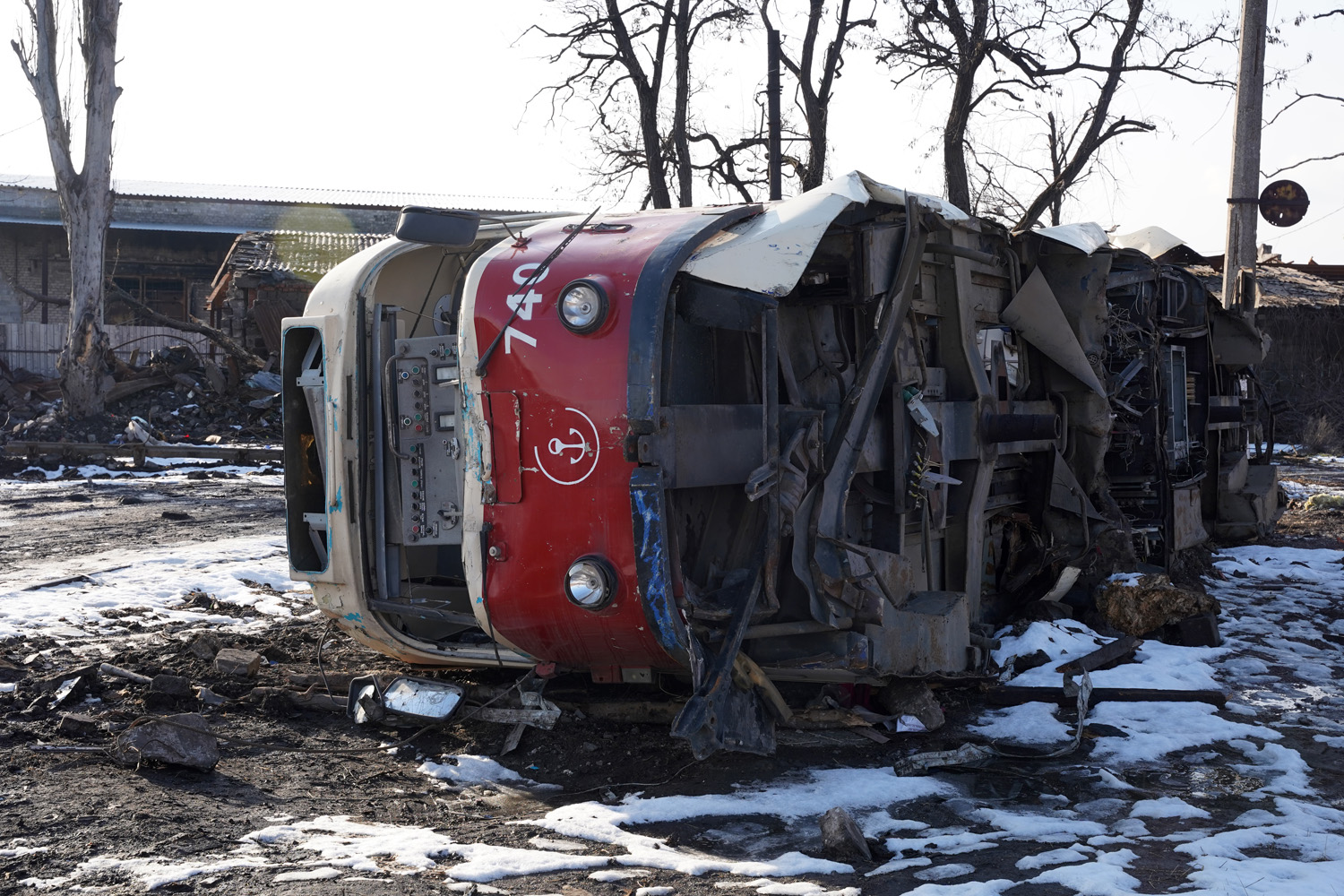 Мариуполь, Tatra T3A № 740