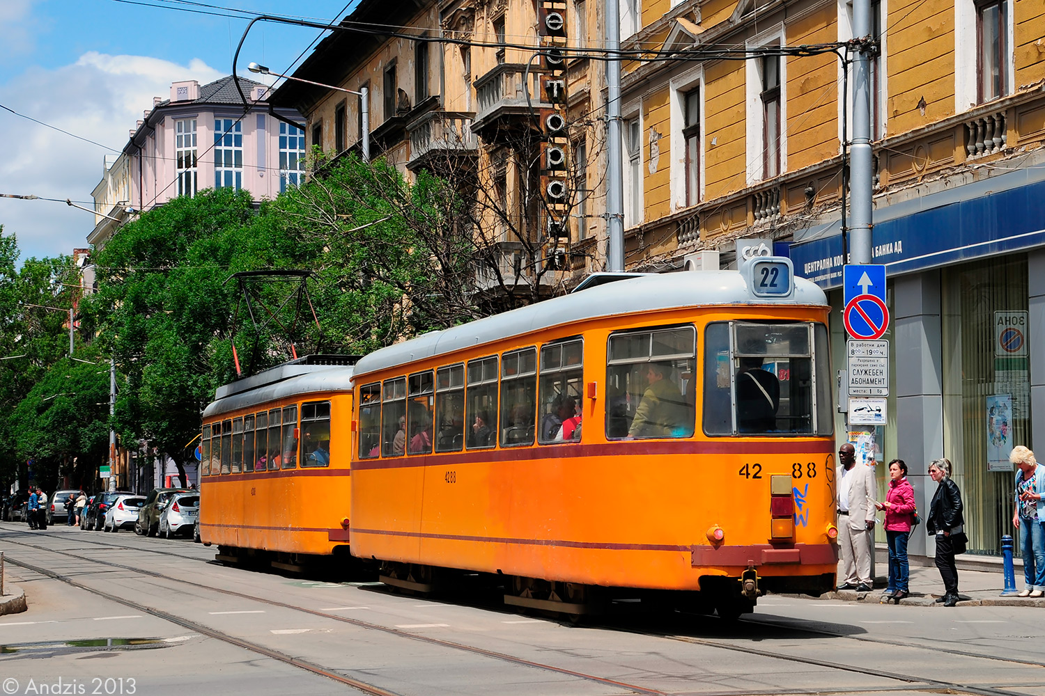 София, Duewag B4 № 4288 София, Duewag B4 № 4288