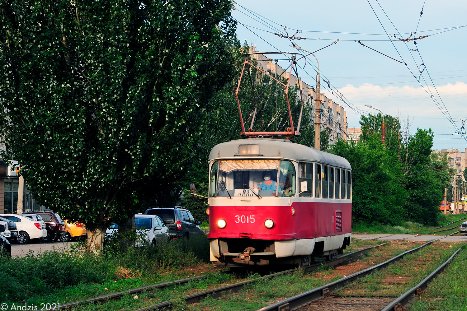 Volgográd, Tatra T3SU (2-door) — 3015