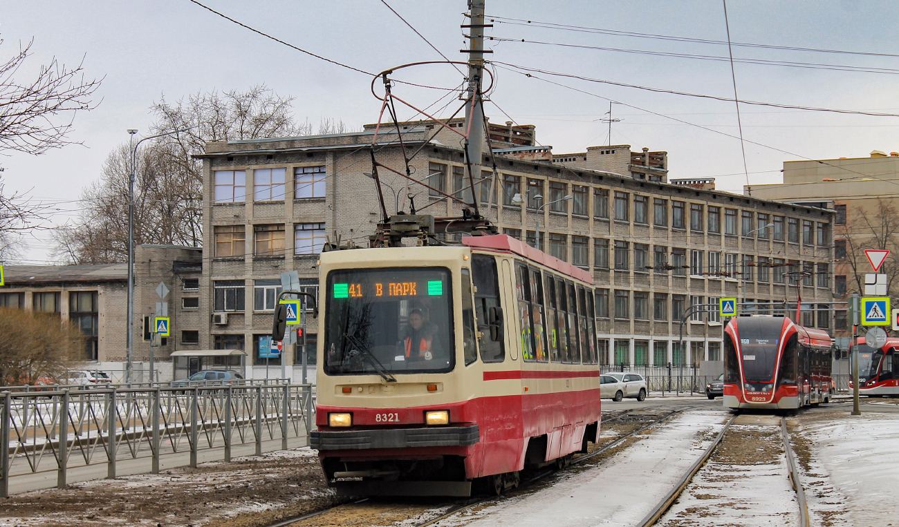 Санкт-Петербург, 71-134К (ЛМ-99К) № 8321
