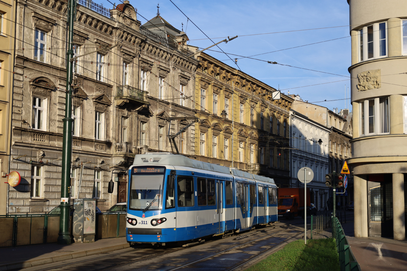 Краков, Duewag/MPK GT8C № RF311