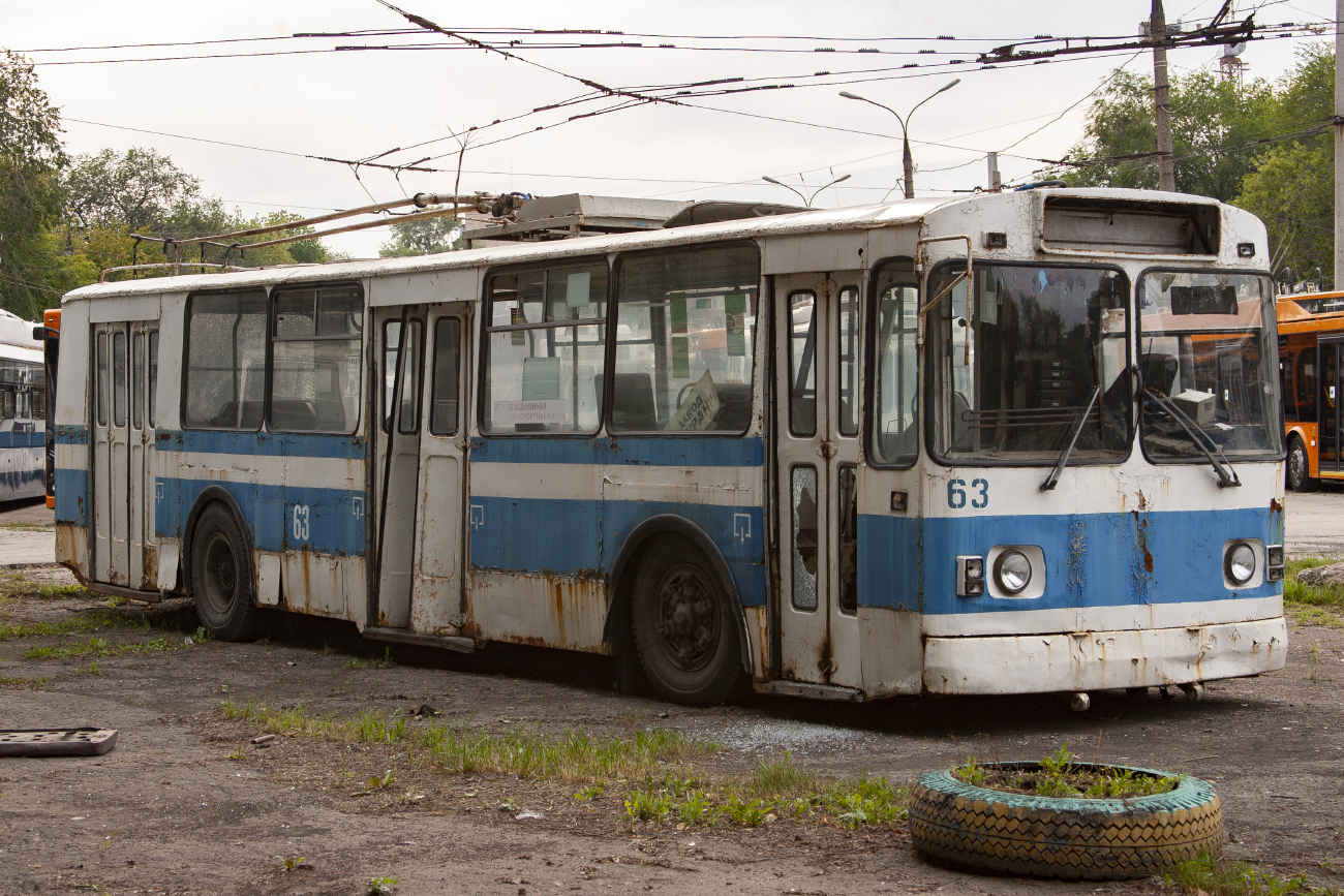 Самара, ЗиУ-682Г [Г00] № 63; Самара — Троллейбусное депо № 2