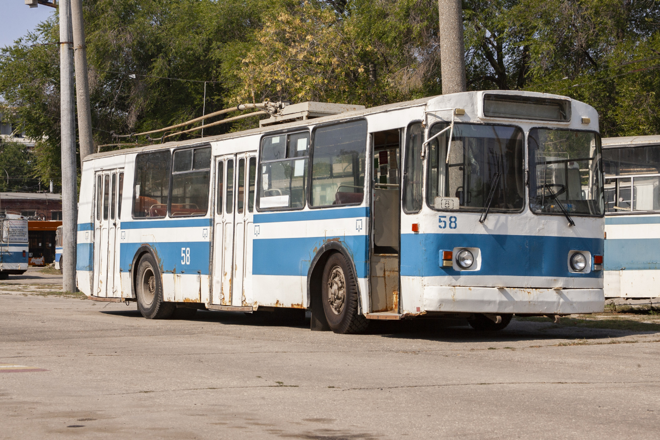 Самара, ЗиУ-682Г (СЗТМ) № 58; Самара — Троллейбусное депо № 2